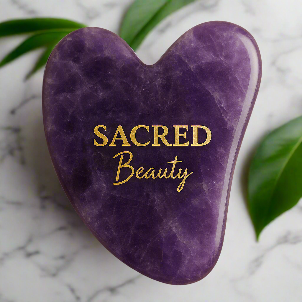 SACRED Beauty Amethyst Gua Sha