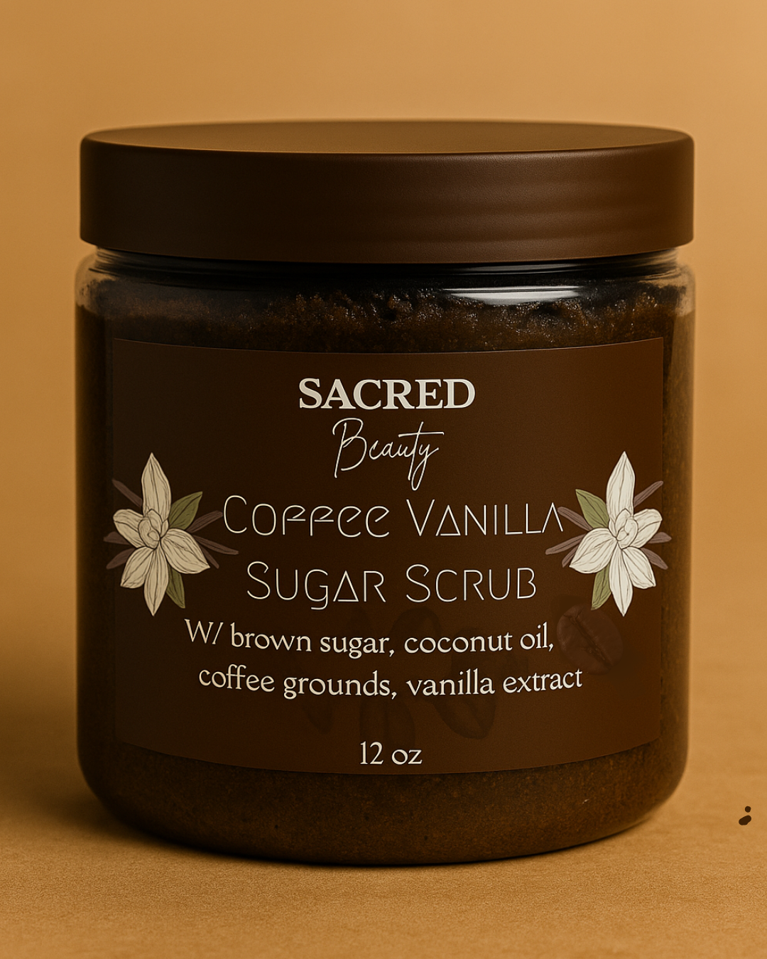 SACRED Beauty Coffee Vanilla Sugar Scrub
