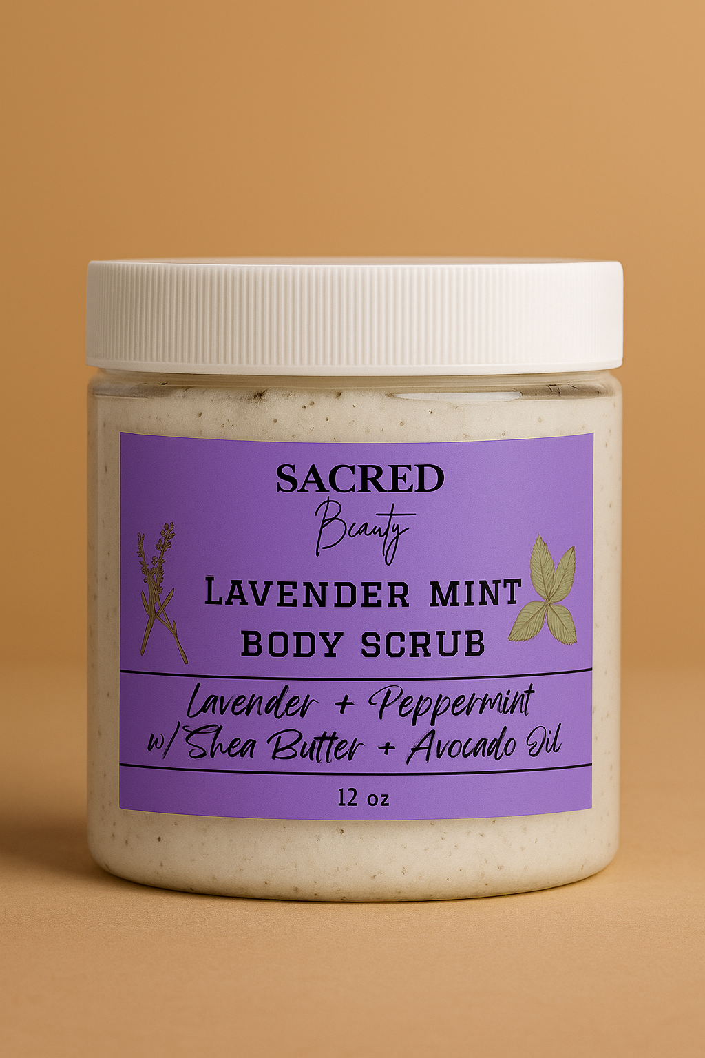 SACRED Beauty Lavender Mint Body Scrub