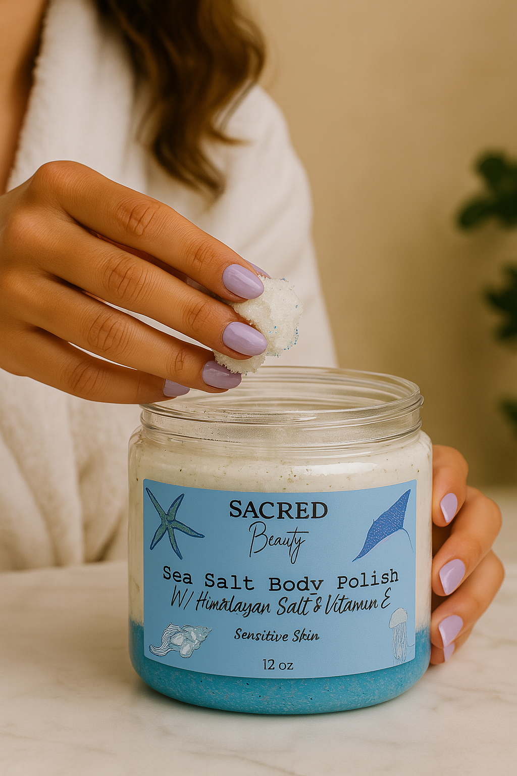 SACRED Beauty Sea Salt Body Polish