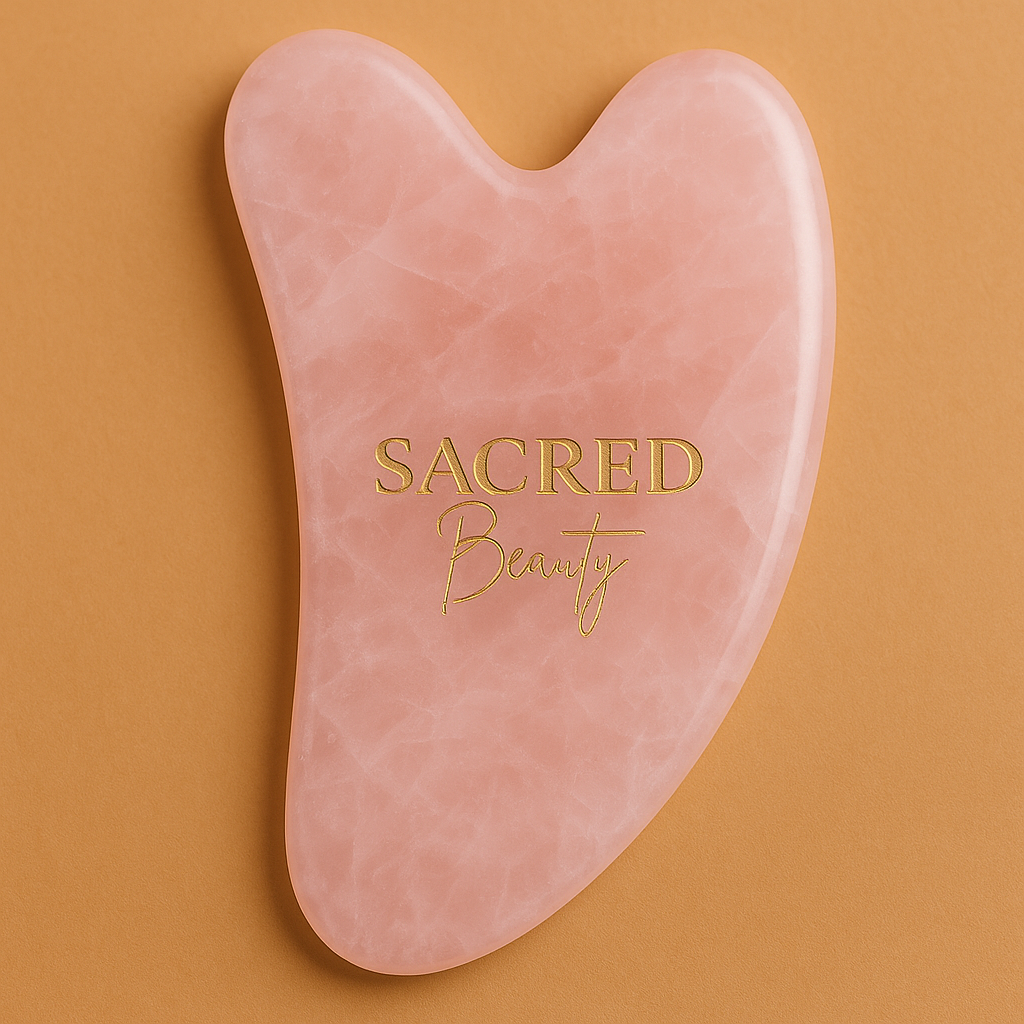 SACRED Beauty Rose Quartz Gua Sha