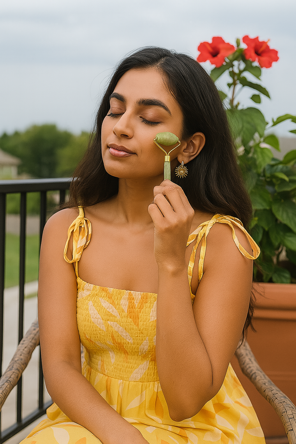 SACRED Beauty Jade Face Roller