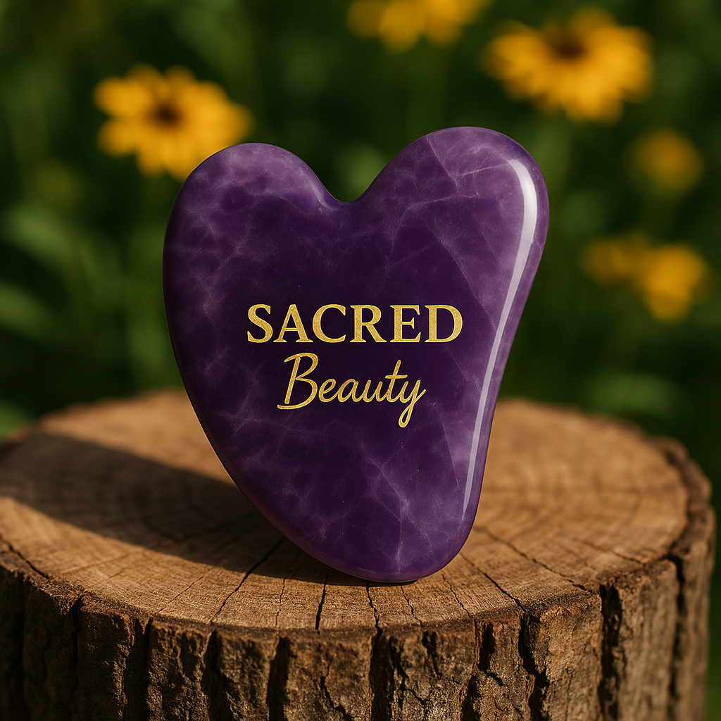 SACRED Beauty Amethyst Gua Sha
